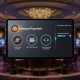 Modern online casino payment interface displaying options for instant bank transfer, QR code, and mobile banking, highlighting speed and security for Malaysian players.