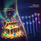 Dynamic online casino interface visually contrasting instant login bonuses with progressive quest rewards, featuring a glowing treasure chest and a quest log with progress bars.