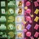 A dynamic montage showcasing the variety of Cosmo Play slot themes, blending elements of Asian Mahjong, Greek mythology, and whimsical candy into a single, premium online slot interface.