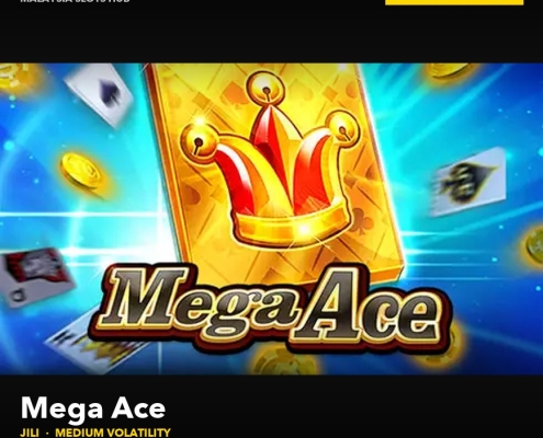 Mega Ace slot game by Jili featured banner showing RTP 97% on Pirate777 Malaysia